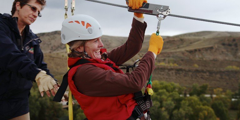 Ziplining